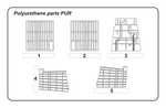 B-24 Liberator – Undercarriage set 1/72 for Hasegawa kit