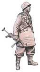 German SS soldier (Padded Jachet with Hood) Spring1943