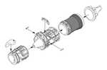 BMW 003E – WW II German jet engine 1/32