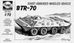 BTR-70 Soviet armored wheeled vehicle