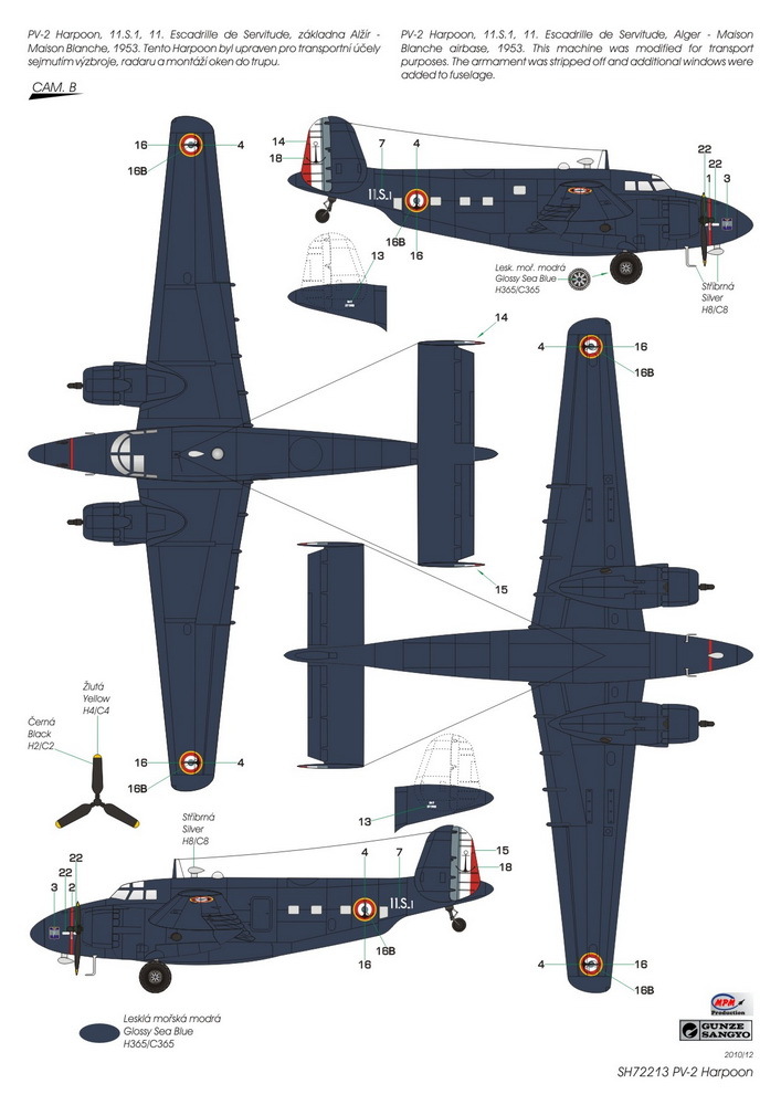 Special Hobby 1 72 Lockheed Pv 2 Harpoon Post War Service Aircraft Non Military Geotsam Toys Hobbies