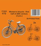 Women‘s bicycle - first half of 20th century (3 pcs.)