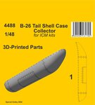 B-26 Tail Shell Case Collector 1/48 / for ICM kit