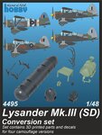 Lysander Mk.III (SD) Conversion set 1/48