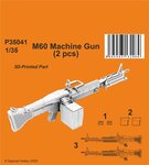 M60 Machine Gun 1/35 (2 pcs)
