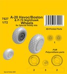 A-20 Havoc/Boston/ P-70 Nighthawk Wheels 1/72 / for Special Hobby kits