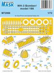 WH-3 Bomber / model 166 MASK 1/72