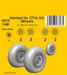 Heinkel He 177A-3/5 Wheels  1/48 / for SH kits