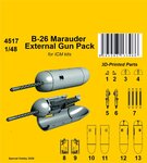 B-26 Marauder External Gun Pack 1/48 / for ICM kits