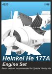 Heinkel He 177A Engine set 1/48 / for SH kits