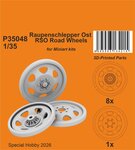 Raupenschlepper Ost RSO Road Wheels / for Miniart kits